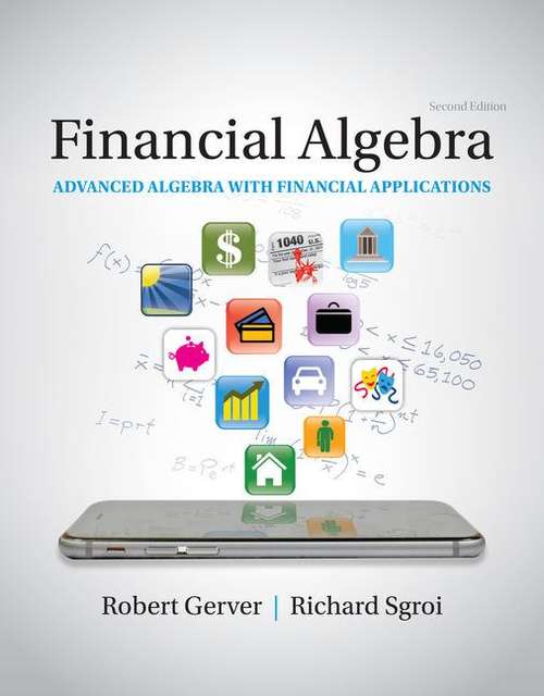 Book cover of Financial Algebra: Advanced Algebra With Financial Applications (2) (Financial Algebra Ser.)