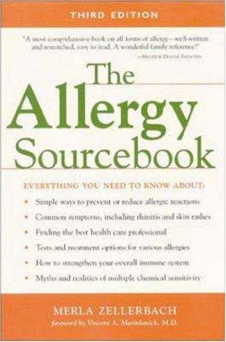 Book cover of The Allergy Sourcebook