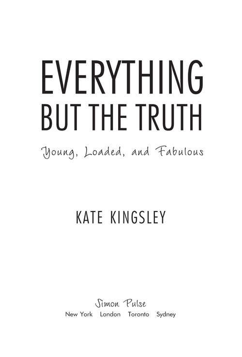 Book cover of Everything but the Truth