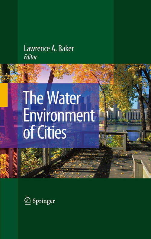 Book cover of The Water Environment of Cities