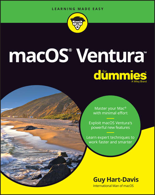 Book cover of macOS Ventura For Dummies
