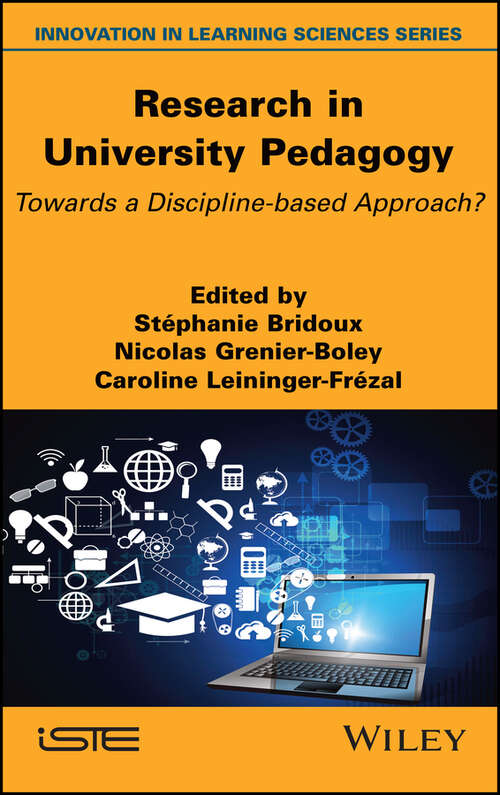 Book cover of Research in University Pedagogy: Towards a Discipline-based Approach?