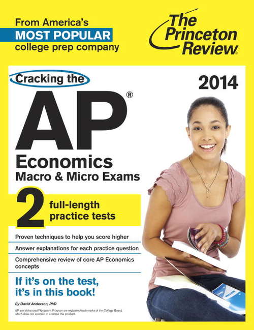 Book cover of Cracking the AP Economics Macro & Micro Exams, 2013 Edition