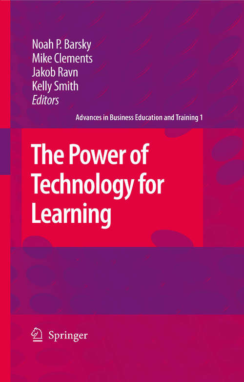 Book cover of The Power of Technology for Learning