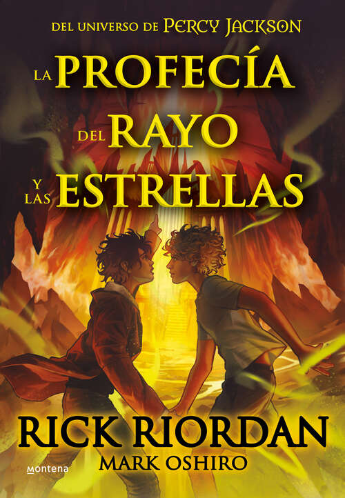 Book cover of La profecía del rayo y las estrellas