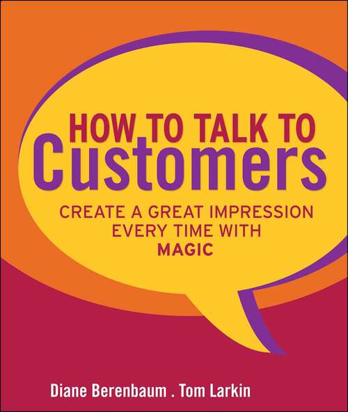 Book cover of How to Talk to Customers