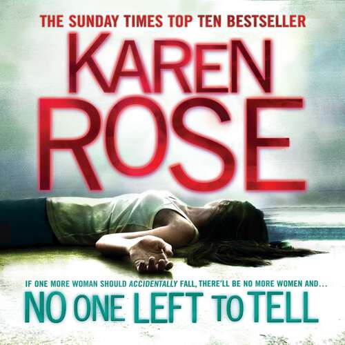 Book cover of No One Left To Tell (Baltimore Series #2)