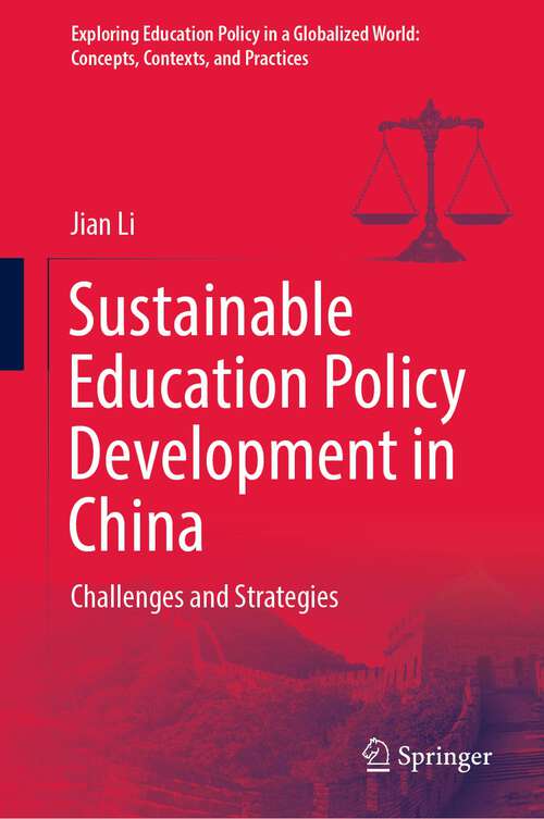 Cover image of Sustainable Education Policy Development in China