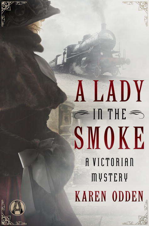Book cover of A Lady in the Smoke: A Victorian Mystery