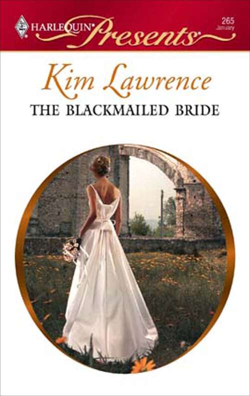 Book cover of The Blackmailed Bride