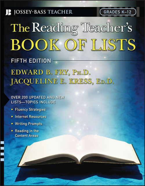 Book cover of The Reading Teacher's Book of Lists
