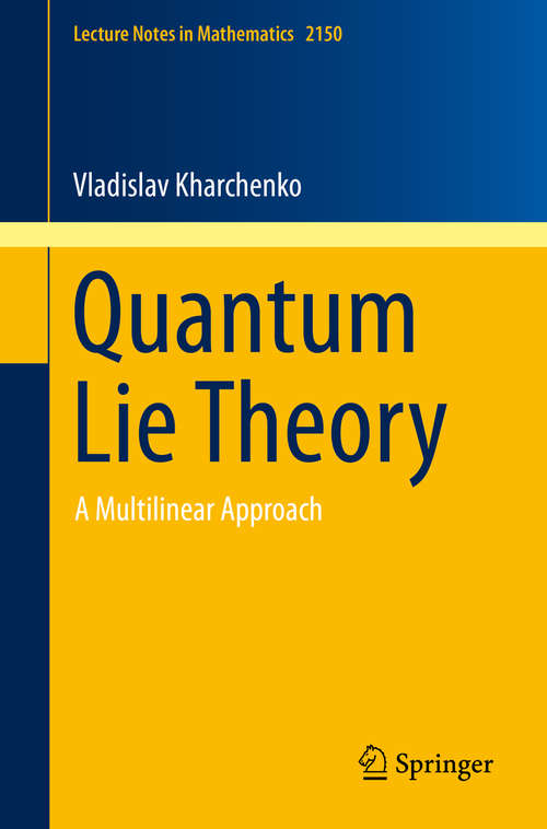 Book cover of Quantum Lie Theory