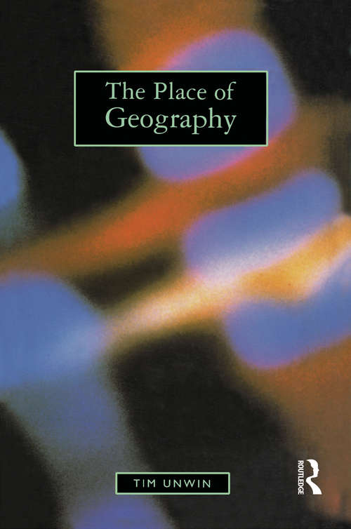 Book cover of The Place of Geography