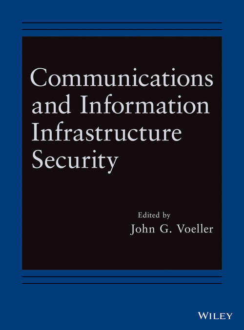 Book cover of Communications and Information Infrastructure Security