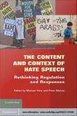 Book cover of The Content and Context of Hate Speech