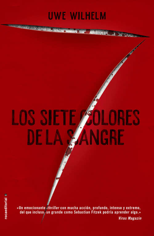 Book cover of Los siete colores de la sangre