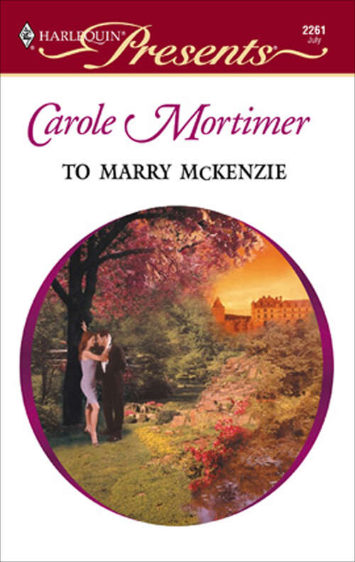 Book cover of To Marry McKenzie