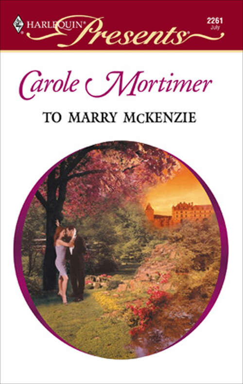 Book cover of To Marry Mckenzie (Bachelor Cousins #1)