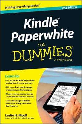 Book cover of Kindle Paperwhite For Dummies
