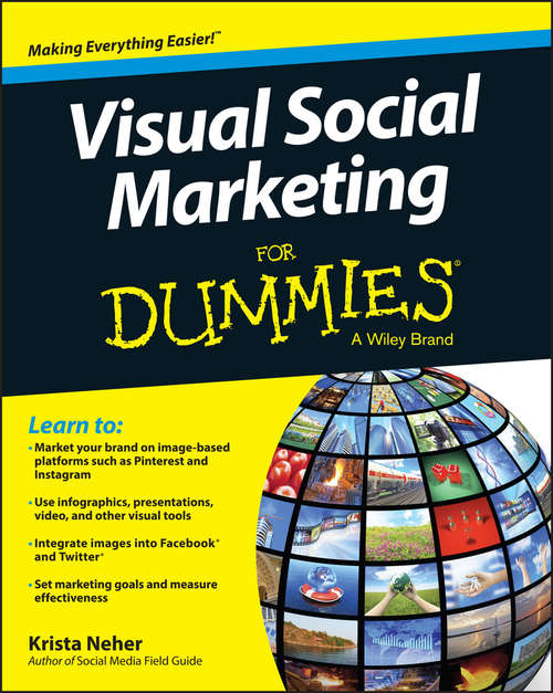 Book cover of Visual Social Marketing For Dummies