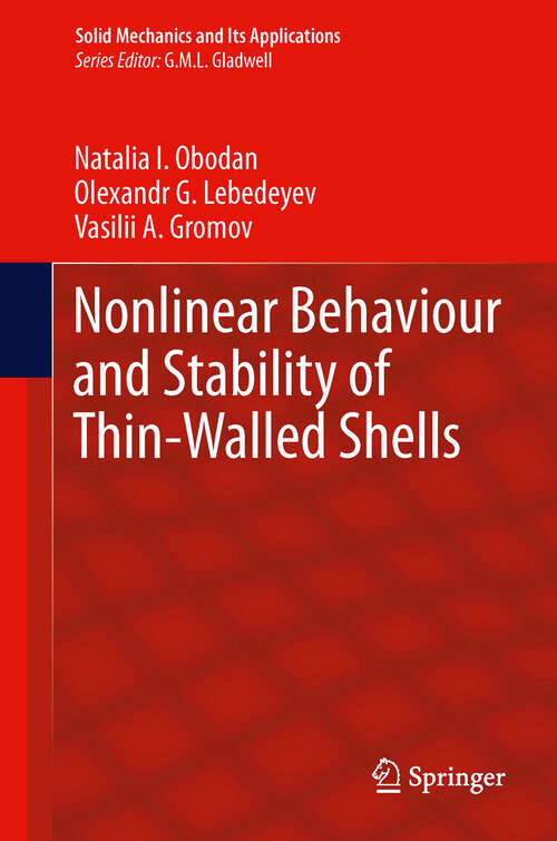 Book cover of Nonlinear Behaviour and Stability of Thin-Walled Shells