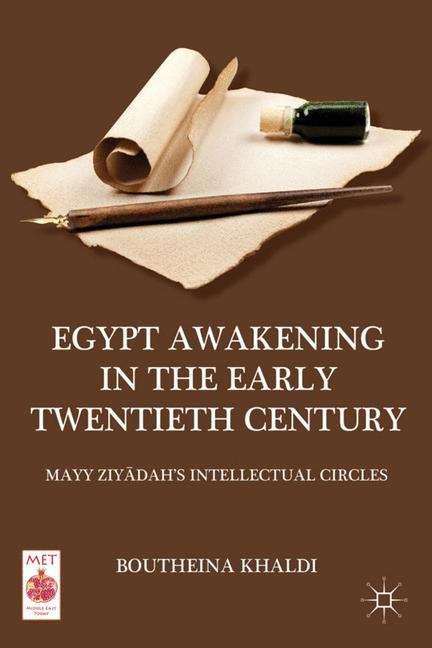Book cover of Egypt Awakening in the Early Twentieth Century