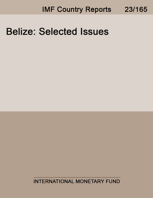 Book cover of Belize: Selected Issues (Imf Staff Country Reports: Country Report No. 14/281)