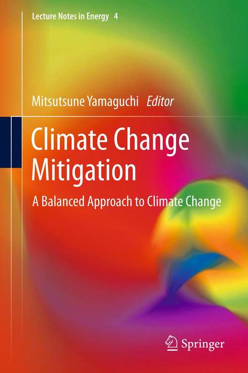 Book cover of Climate Change Mitigation