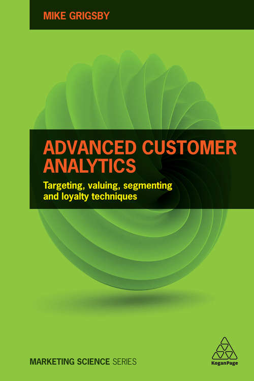 Book cover of Advanced Customer Analytics