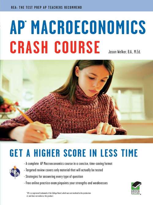 Book cover of AP Macroeconomics Crash Course