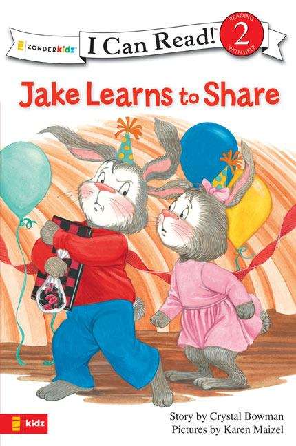Book cover of Jake Learns to Share (I Can Read!: Level 2)
