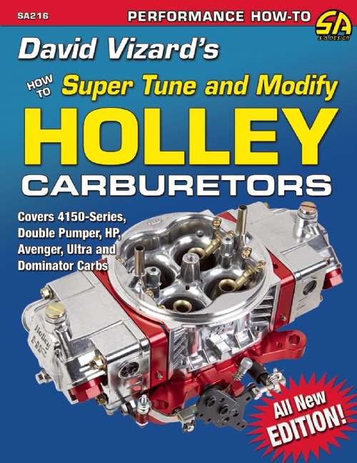 Book cover of David Vizard's Holley Carburetors