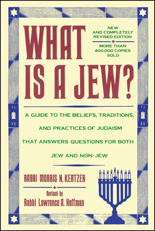 Book cover of What Is a Jew?