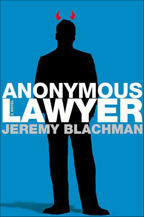 Book cover of Anonymous Lawyer: A Novel