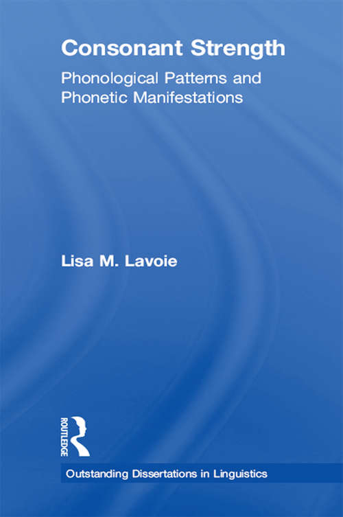 Book cover of Consonant Strength