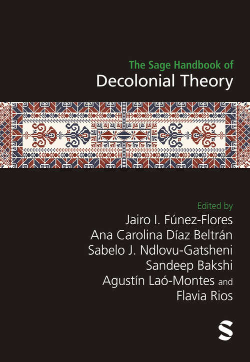 Book cover of The Sage Handbook of Decolonial Theory (1)
