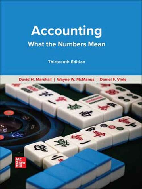 Book cover of Accounting: What the Numbers Mean (Thirteenth Edition)