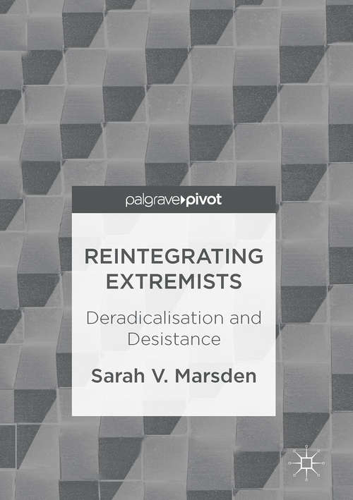 Book cover of Reintegrating Extremists
