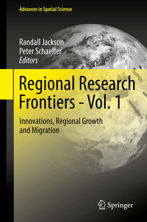 Regional Research Frontiers - Vol. 1
