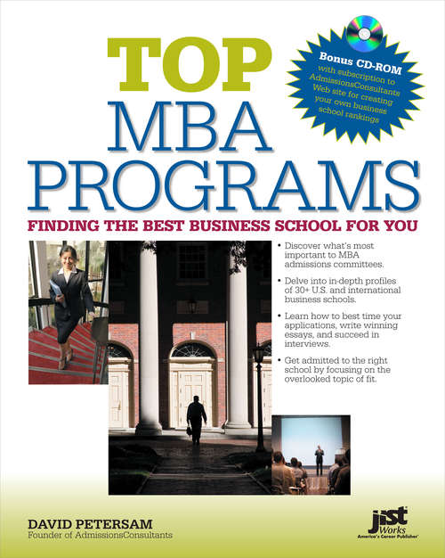 Book cover of Top MBA Programs