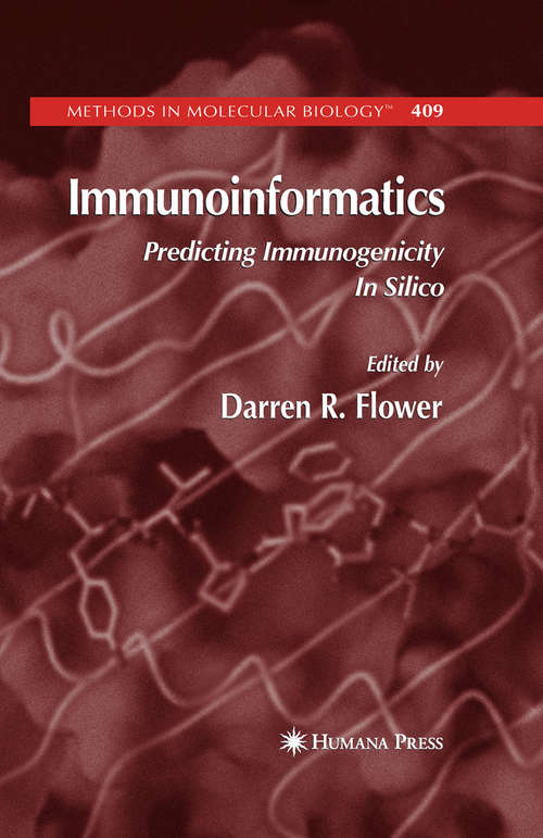 Book cover of Immunoinformatics