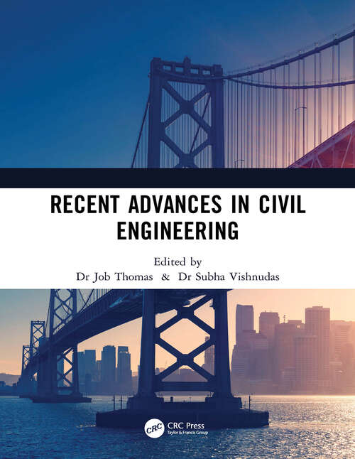 Book cover of Recent Advances in Civil Engineering