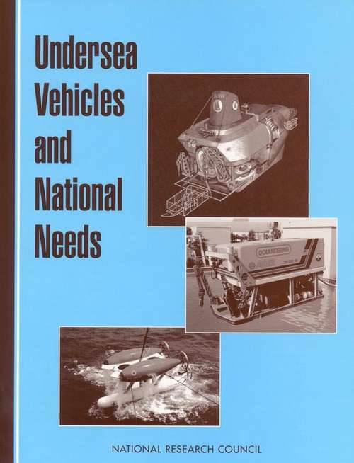 Book cover of Undersea Vehicles And National Needs