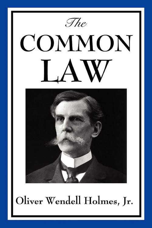 Book cover of The Common Law