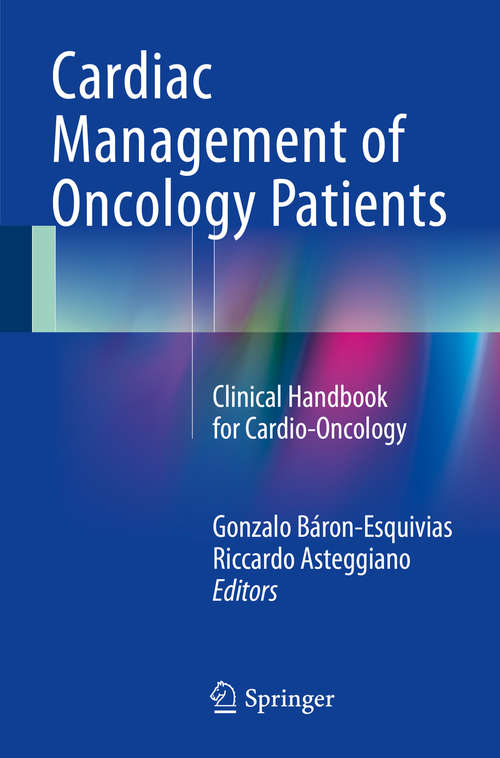 Book cover of Cardiac Management of Oncology Patients