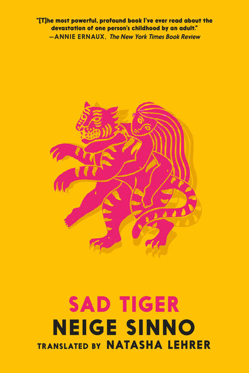 Book cover of Sad Tiger
