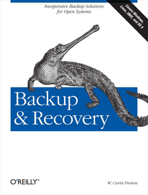 Book cover of Backup & Recovery