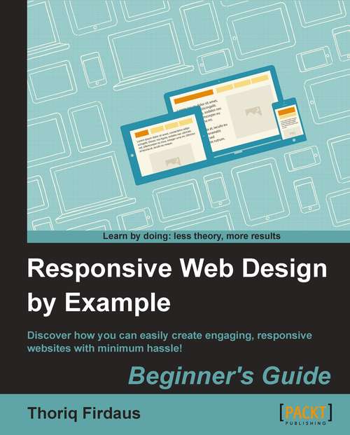Book cover of Responsive Web Design by Example