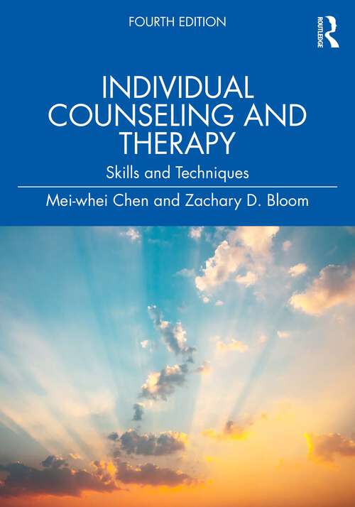 Book cover of Individual Counseling and Therapy: Skills and Techniques (4)