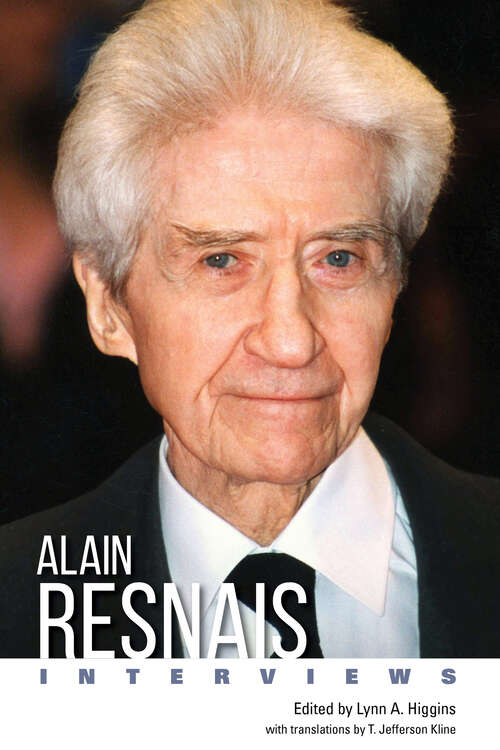 Book cover of Alain Resnais: Interviews (EPUB SINGLE) (Conversations with Filmmakers Series)